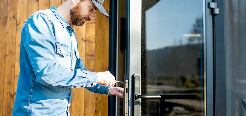 Frameless Glass Storefront Door Locks Replacement in Port St Lucie, FL