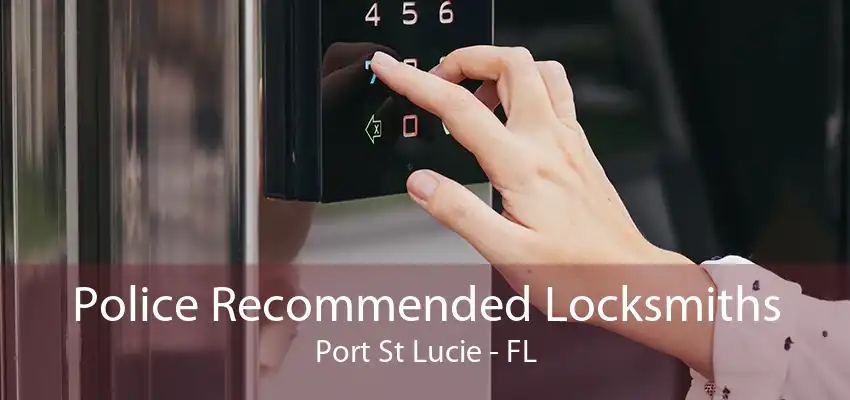 Police Recommended Locksmiths Port St Lucie - FL